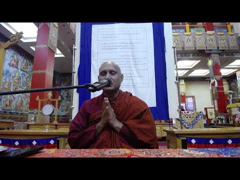 Видео: Досточтимый Ньяна Сиха тхеро - Учения по успокоению ума и буддийской медитации (день 2)