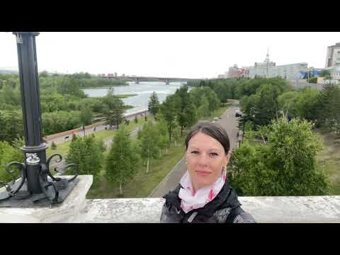 Видео: Красноярск «Царь- рыба» смотровая площадка