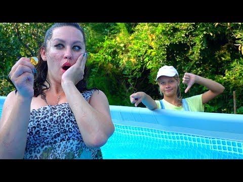 Видео: КТО ЗАБРОСИЛ КОЛЬЦО АНЖЕЛИКИ В БАССЕЙН??