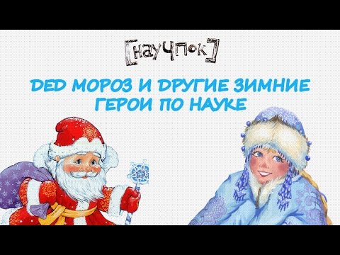 Видео: Дед Мороз и другие зимние герои по науке — Научпок