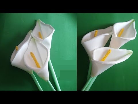 Видео: Мастер-класс Ростовая КАЛЛА из изолона