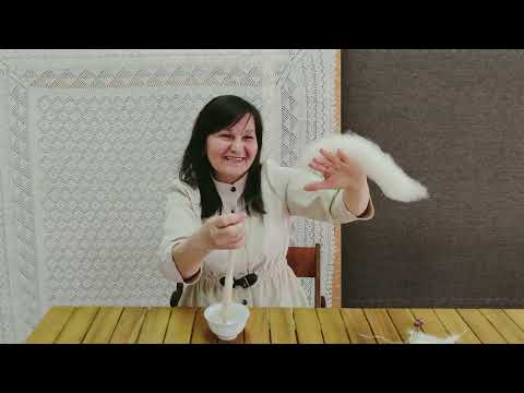 Видео: Мастерица и учитель. Как вяжет оренбургский пуховый платок заслуженный преподаватель