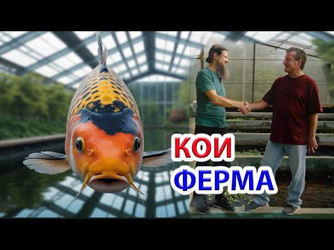 Видео: Кои Ферма - разговор о Карпах Кои. Устройство УЗВ.  Разведение Кои, селекция
