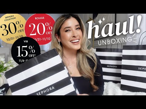 Видео: ЧТО Я КУПИЛА НА РАСПРОДАЖЕ SEPHORA 🤩 РАСПАКОВКА БОЛЬШОЙ КОЛЛЕКЦИИ SEPHORA | Shop with Me ВИРУСНАЯ...