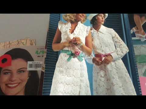 Видео: Сумка и журналы Бурда 70 -80 годов выпуска из секонд хенда . Обзор.