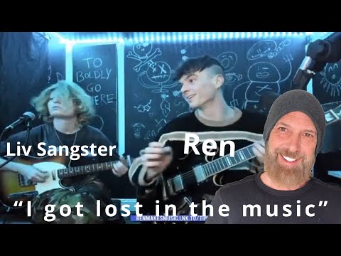 Видео: REN & LIV SANGSTER LIVE; РЕАКЦИЯ ПРОФЕССИОНАЛЬНОГО ГИТАРИСТА