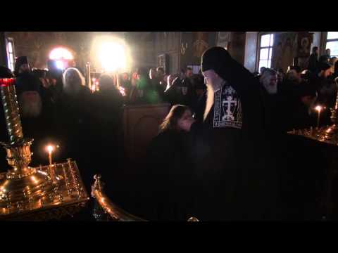 Видео: Прощеное воскресенье. Оптина Пустынь 2013 г.