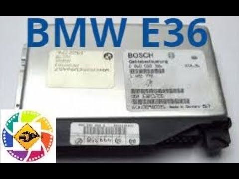 Видео: BMW E36 как снять блок управления (компьютер)  Removing the side of the computer BMW E36