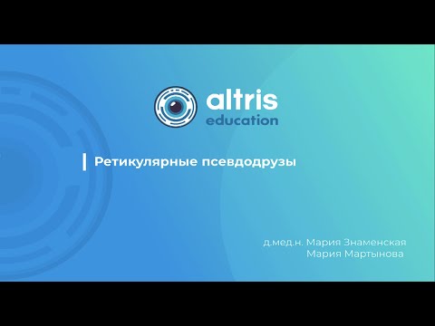 Видео: Ретикулярные псевдодрузы