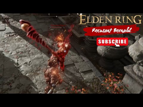 Видео: #230 Мятежник Бернал прохождение Elden Ring | Recusant Bernahl Boss fight