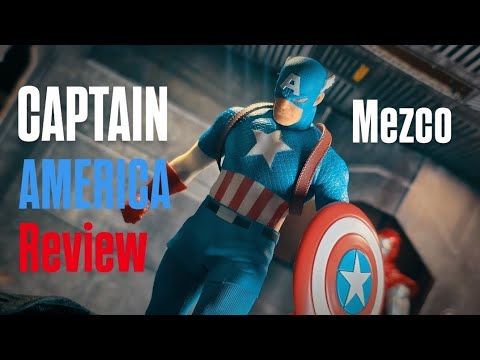 Видео: Обзор коллекционной фигурки Капитан Америка из Серебряного века Mezco One:12