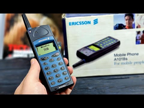 Видео: Ericsson A1018s: твой самый первый мобильник (1999) – ретроспектива