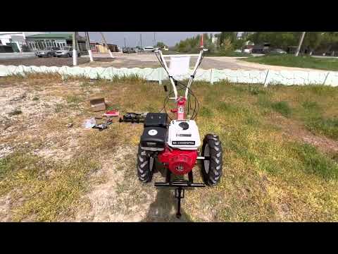 Видео: Бензиновый мотоблок Brait BR-135GDD PRO (15л.с. с дифференциалом, 4 скорости)