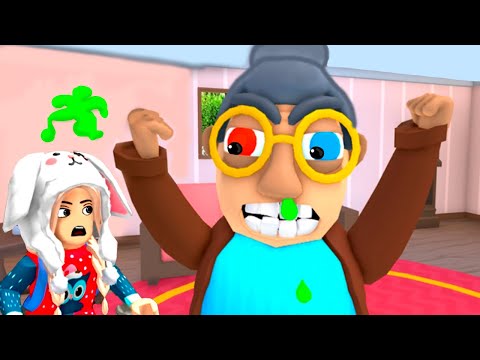 Видео: ПОБЕГ ОТ СОПЛИВОЙ БАБУШКИ 😂 роблокс