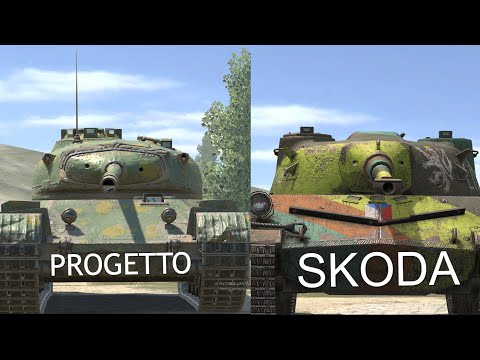 Видео: ЧТО ЛУЧШЕ PROGETTO 46 или SKODA T27 Wor BLITZ