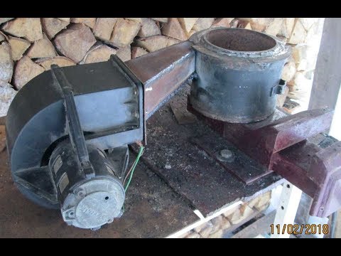 Видео: горелка на отработке ч1