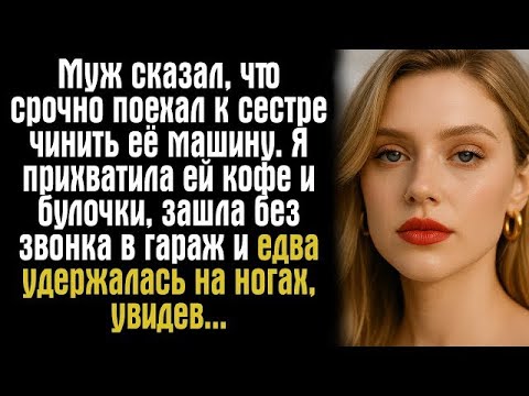 Видео: Муж сказал, что срочно поехал к сестре чинить её машину. Я прихватила ей кофе и булочки, зашла....