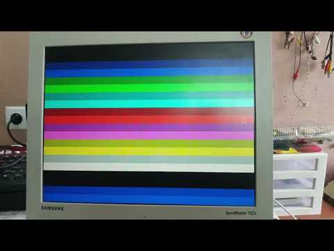 Видео: RGB- VGA кодер от Алекс ЕКБ и Александр Карнаух. Сборка и тест.