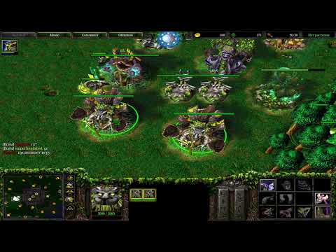Видео: Warcraft III Re-balance 1.8 Ночные эльфы против Ночных эльфов (Стражи против иллидана)