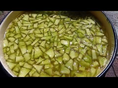 Видео: Сладко от пъпеш на печка на дърва на село!Неповторим вкус💯👌🇧🇬❤️