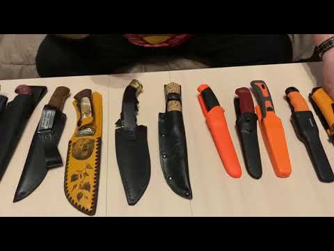 Видео: Немного о рыбацких ножах.
