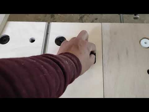 Видео: мастерская оснастка и приспособления , столы близнецы типа mft Festool