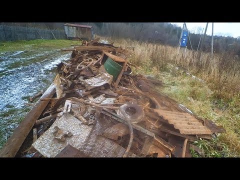Видео: Батя выполняет план по поиску металлолома!