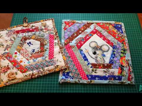 Видео: Кухонные прихватки " Crazy ". Готовимся к Новому году.