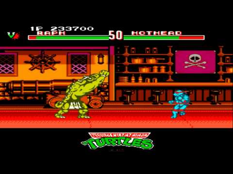 Видео: Игры на денди - черепашки ниндзя турнир