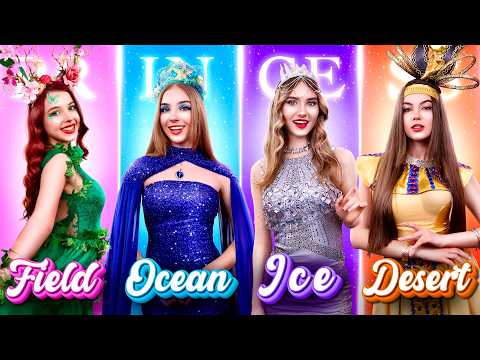 Видео: Принцесса Океан, Пустыня, Лед и Поле! Кто Будет Править Миром?