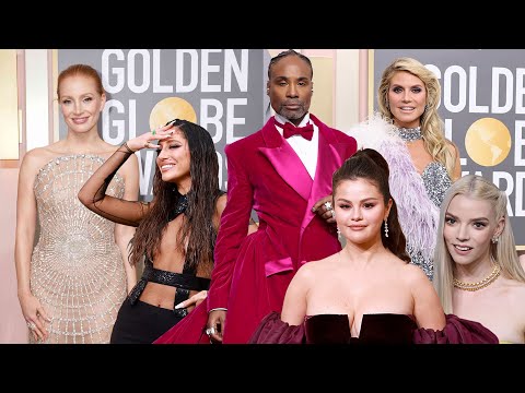 Видео: Обзор Нарядов Золотого Глобуса 2023