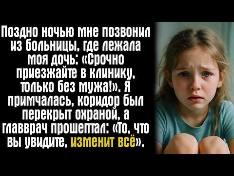 Видео: Поздно ночью мне позвонил из больницы, где лежала моя дочь: «Срочно приезжайте в клинику, только...