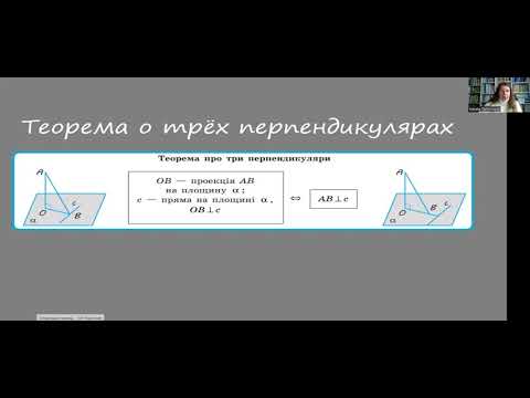 Видео: Терема о трёх перпендикулярах