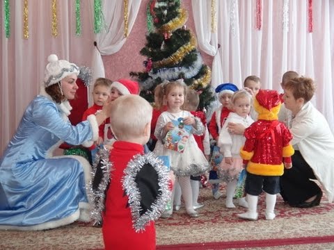 Видео: Новогодний утренник 2014, Дуняша ясли