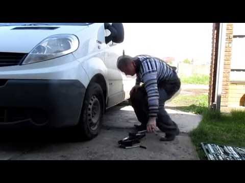 Видео: Замена шаровой Renault Trafic (Opel Vivaro, Nissan Primastar)