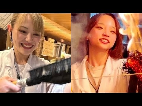 Видео: Суши-ресторан, где собираются красавицы Хаката