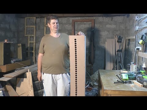 Видео: Акустика - Линейный массив на дюймовых китайских динамиках - часть 4 (изготовление корпуса)