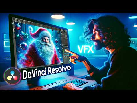 Видео: Создавайте потрясающие визуальные эффекты с помощью Fusion в DaVinci Resolve!
