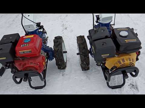 Видео: Мотоблок МБ-90М ,варианты установки моторов.