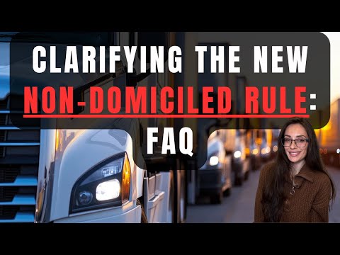 Видео: Изменения в CDL для нерезидентов: правила, ограничения и слухи подробнее