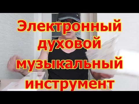 Видео: Электронный духовой музыкальный инструмент. Пролог.