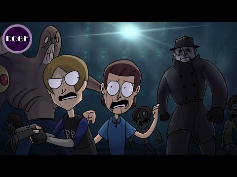 Видео: Куплинов и Леон Спасают Раккун-Сити [Animation]