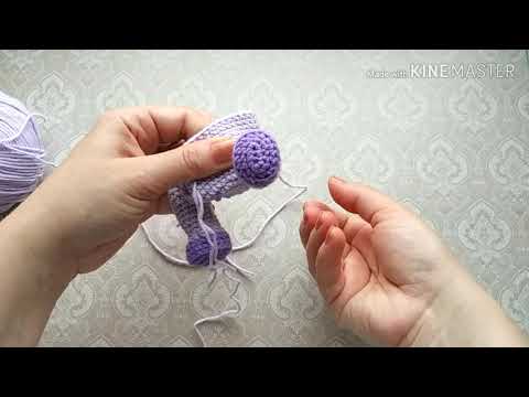 Видео: Как добиться максимальной плотной фиксации при пуговичном креплении ног игрушки