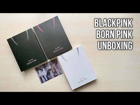 Видео: BLACKPINK 'BORN PINK'  BOX SET ver. | Unboxing | Обзор | Распаковка | Анбоксинг