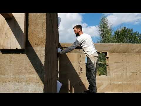 Видео: ✓11. Опилкобетон, монолит. Сколько сохнут стены.