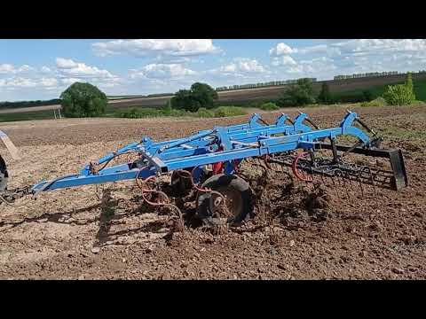 Видео: Культиватор КППО-4. испытания прошёл.