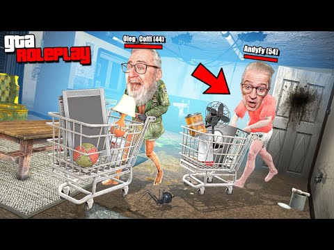 Видео: БОМЖ РЕМОНТ КВАРТИРЫ С ТАРАКАНАМИ НА ПОСЛЕДНИЕ ДЕНЬГИ ! ВЫЖИВАНИЕ БЕЗ ДОНАТА ! (GTA 5 RP)