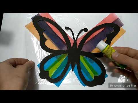 Видео: "Бумажный витраж"