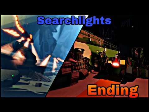 Видео: Searchlights финальная обновленная встреча... + новая обновлённая  концовка | Роблокс Pressure