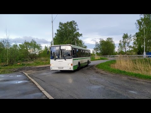 Видео: Автобус, маршрут №384 ЛиАЗ-5293.53 б.3547 (27.05.2022) Нововесь/Пушкин